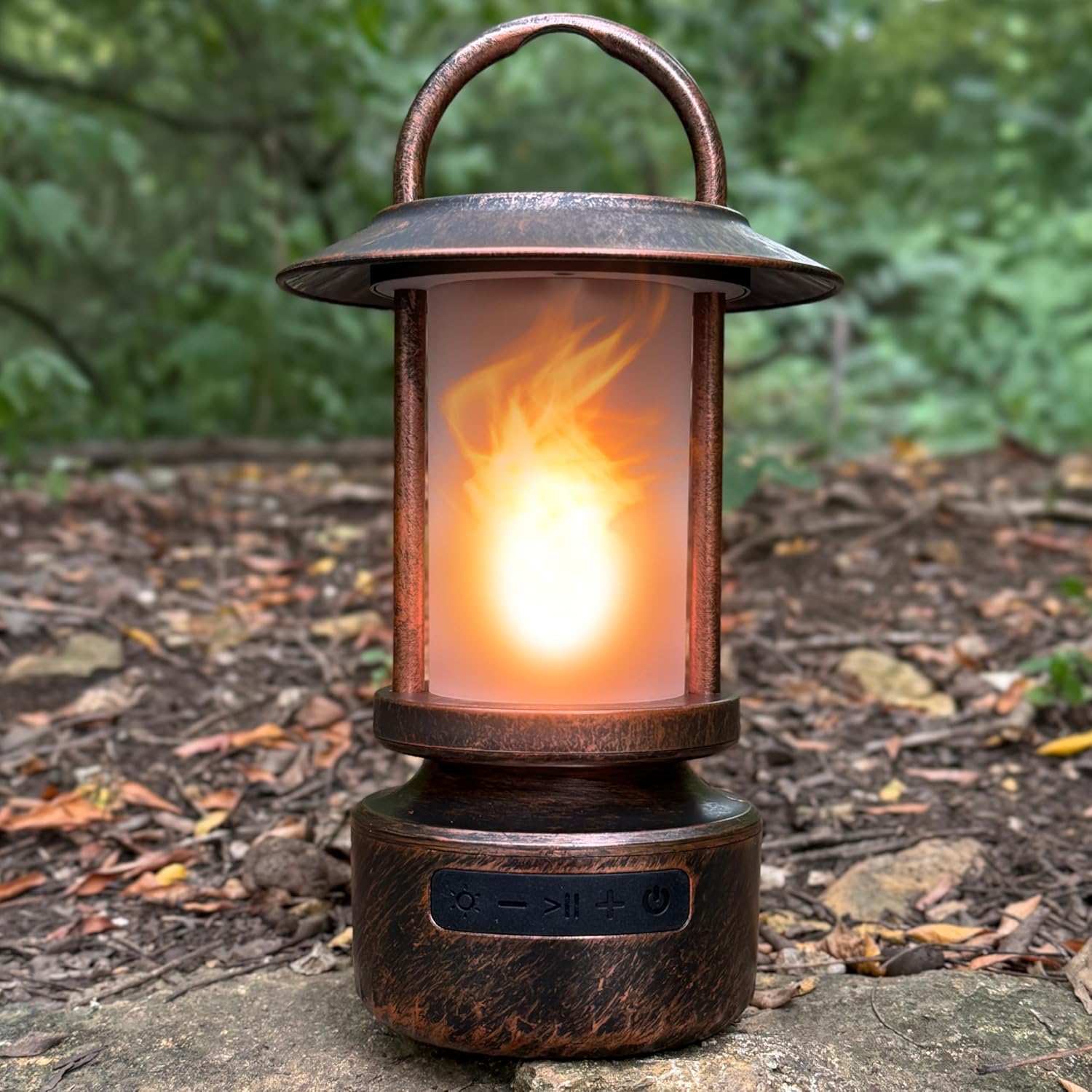 Bluetooth Flame Speaker, Bronze