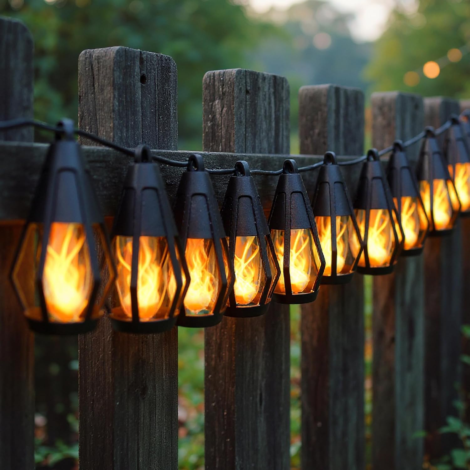 Solar Flame String Light (10 lights)