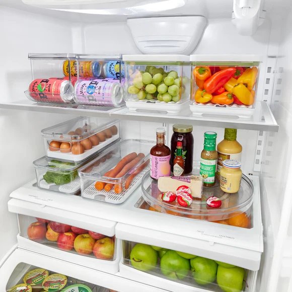 iDesign full fridge organization lifestyle