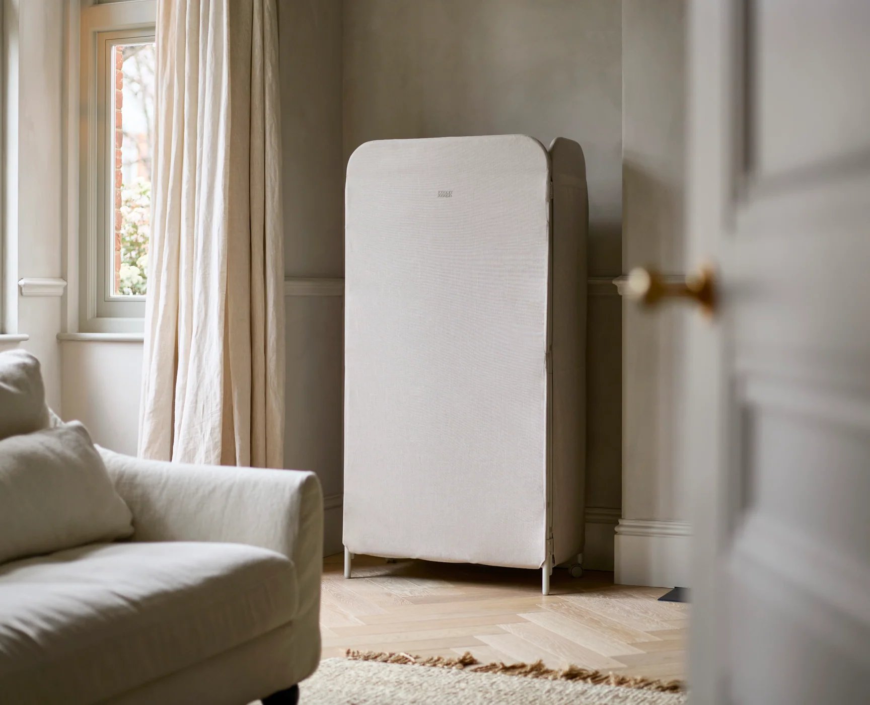 Joseph Joseph cream fabric heated drying rack